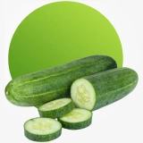 Fresh cucumber for salads smoothies and healthy snacks