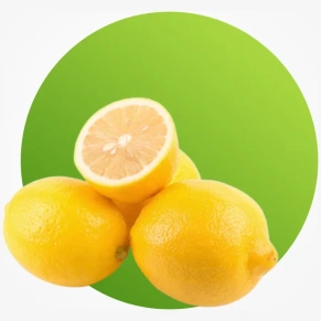 Fresh imported lemon for drinks juices and cooking